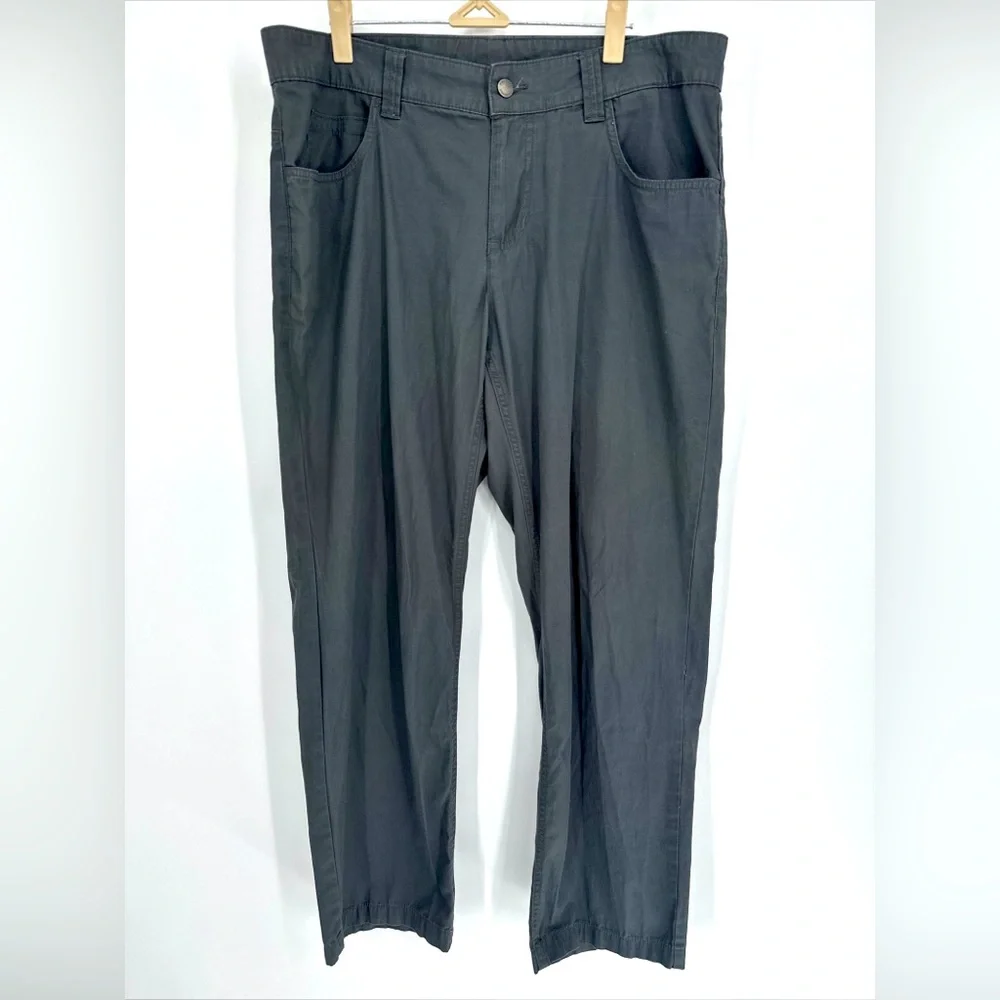 Columbia Cotton Blend 5‎ Pocket Casual Pants Men’s 36x30 Gray 100% Cotton